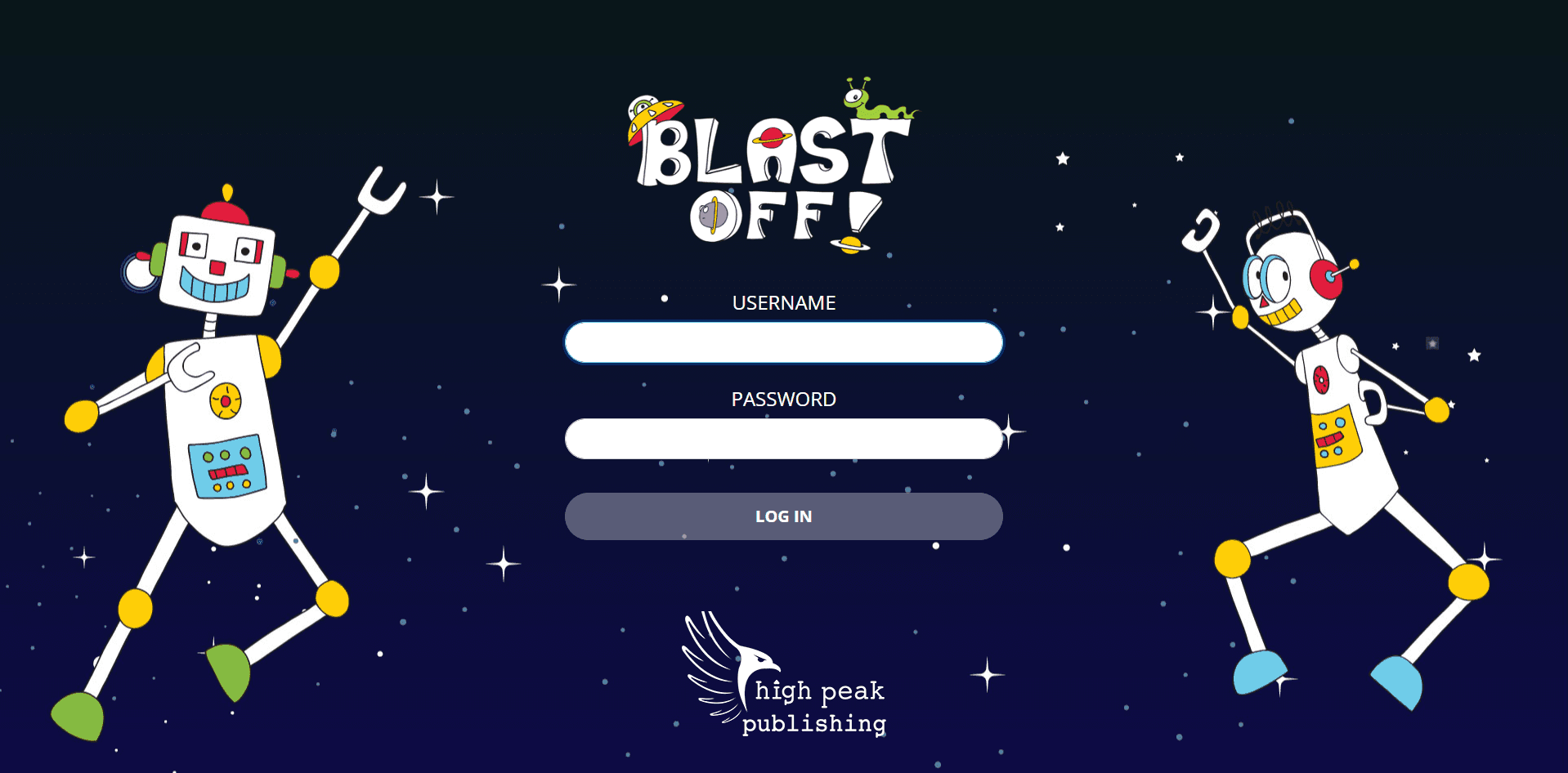 Blastoff admin panel
