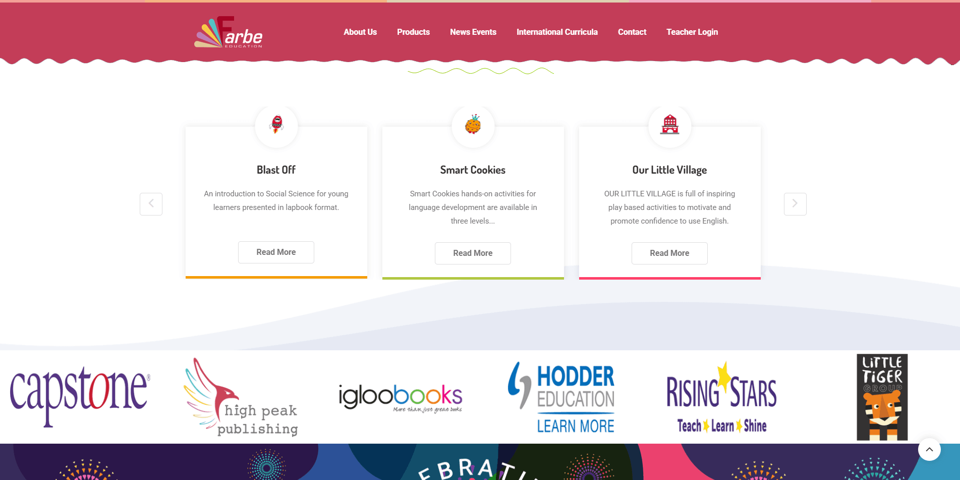 Farbe Education website