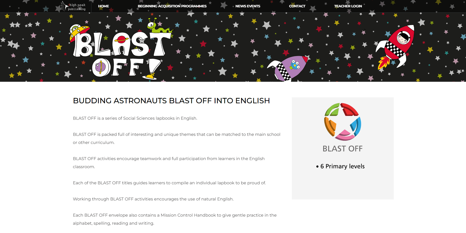 HighPeak Publishing website